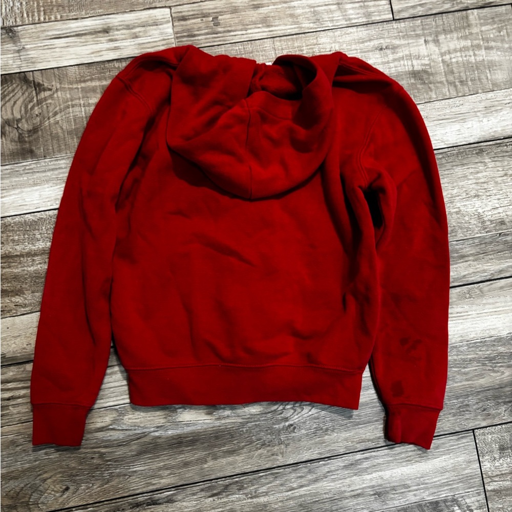 Carhartt Cherry Red Full-Zip Hoodie, Kid’s size 6/7 - Picture 5 of 6